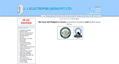 Desktop Screenshot of jjelectrofab.com